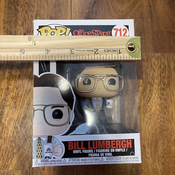 Funko Pop Office Space #712 Bill Lumbergh Vinyl Figure Collectible In Box Movie - Picture 12 of 13